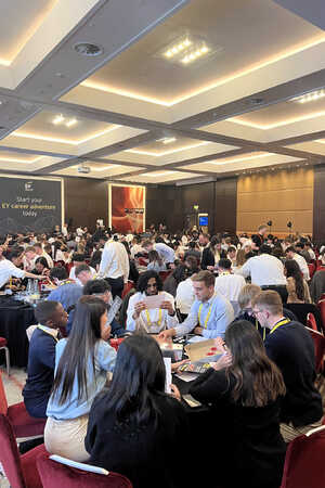 EY conference table top experience